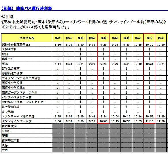 サンシャインプール