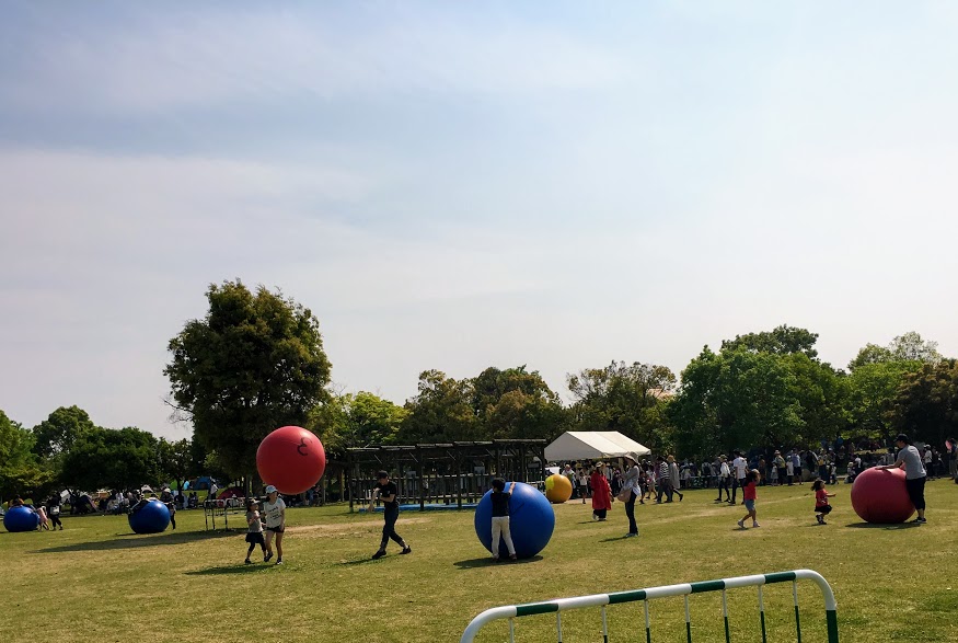 吉野ヶ里歴史公園のビッグボール