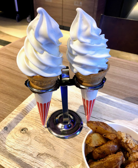 福岡市動物園のソフトクリーム